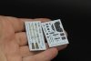 Quinta Studio QD32267 Bf 109K-4 3D-Printed & coloured Interior on decal paper (Kotare) 1/32